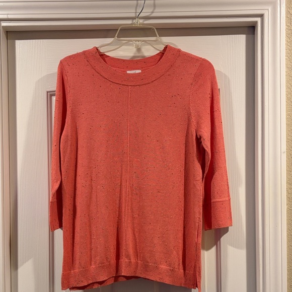 J. Jill Sweaters - J.Jill Women's Coral Sweater size S like new
